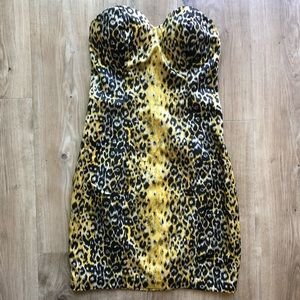 GUESS Strapless cocktail dress